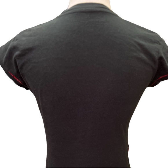 Hard Rock Cafe Embroidered Shirt Tee from Atlanta size Medium Fitted - Picture 7 of 12